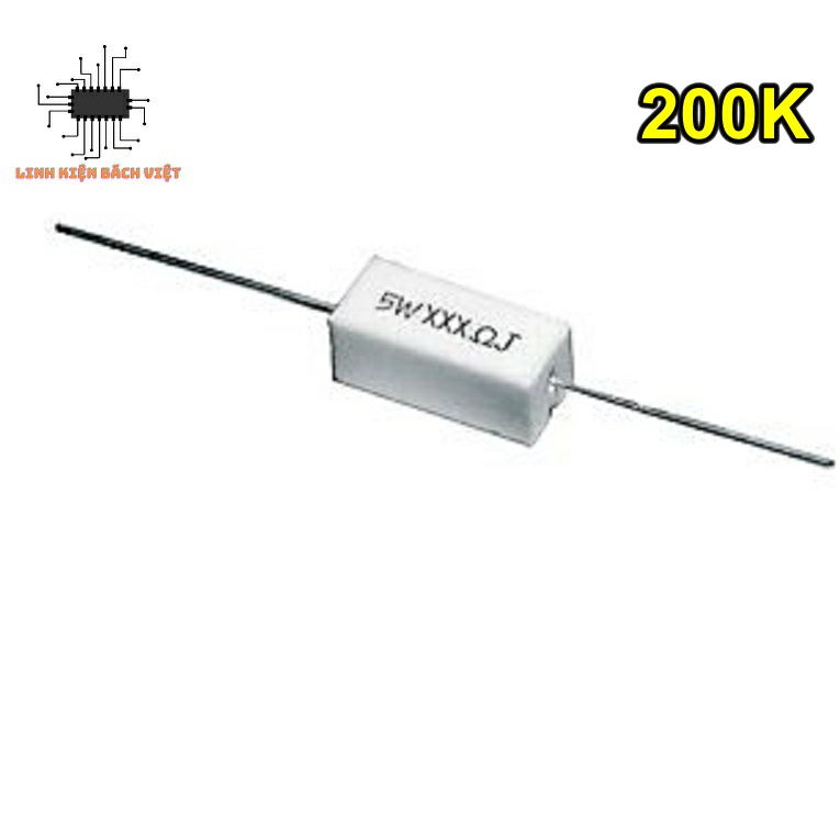 Điện trở 200K-5W chất lượng tốt