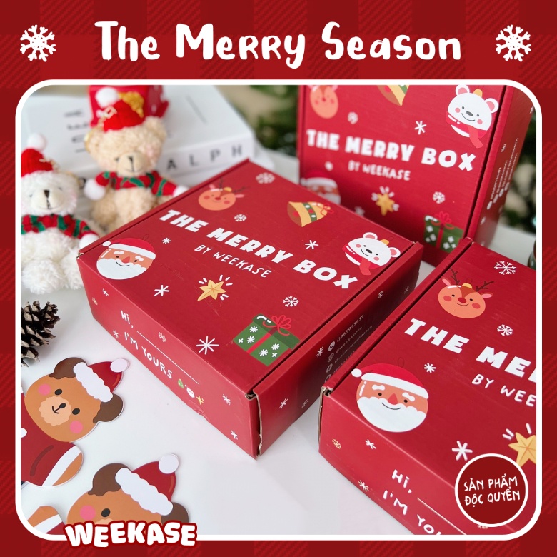 [Độc quyền] Hộp quà Weekase Merry Box 2021