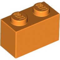 LEGO Gạch 1x2 Màu Cam ID 4121739 3004