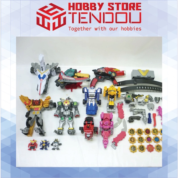 Đồ Chơi Siêu Nhân DX Gattai Changer Kikai Sentai Zenkaiger Không Hộp