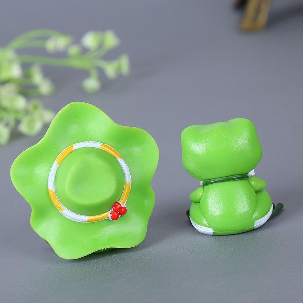 Mô Hình Chú Ếch Du Lịch Trang Trí Tiểu Cảnh