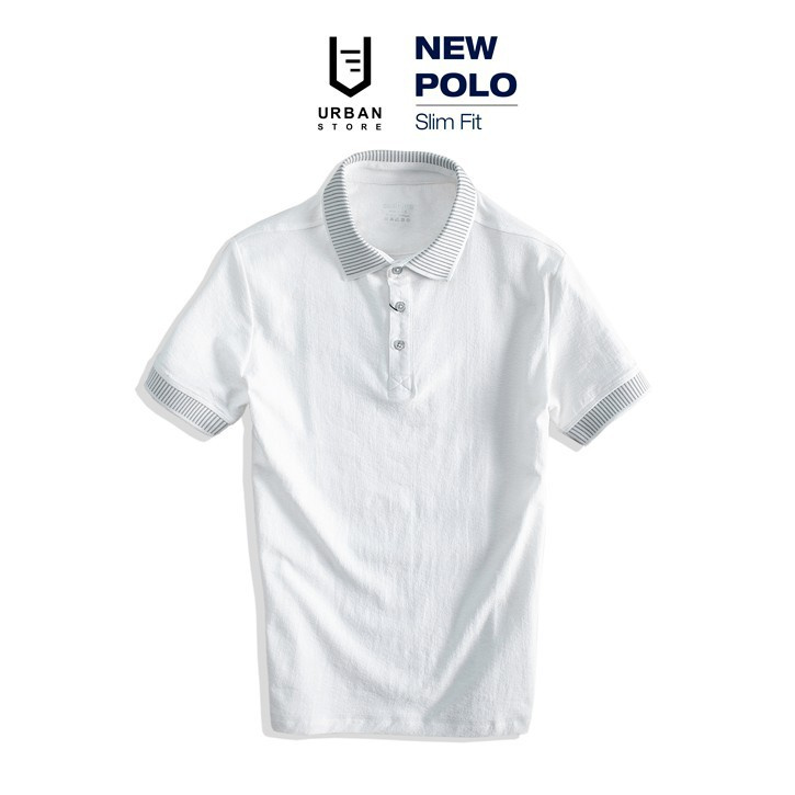 Áo Thun polo Nam cooPure, Áo Thun polo Nam Chất Liệu Đũi Recycle, Thiết Kế Cổ Dệt Sang Trọng NO.2556 | BigBuy360 - bigbuy360.vn