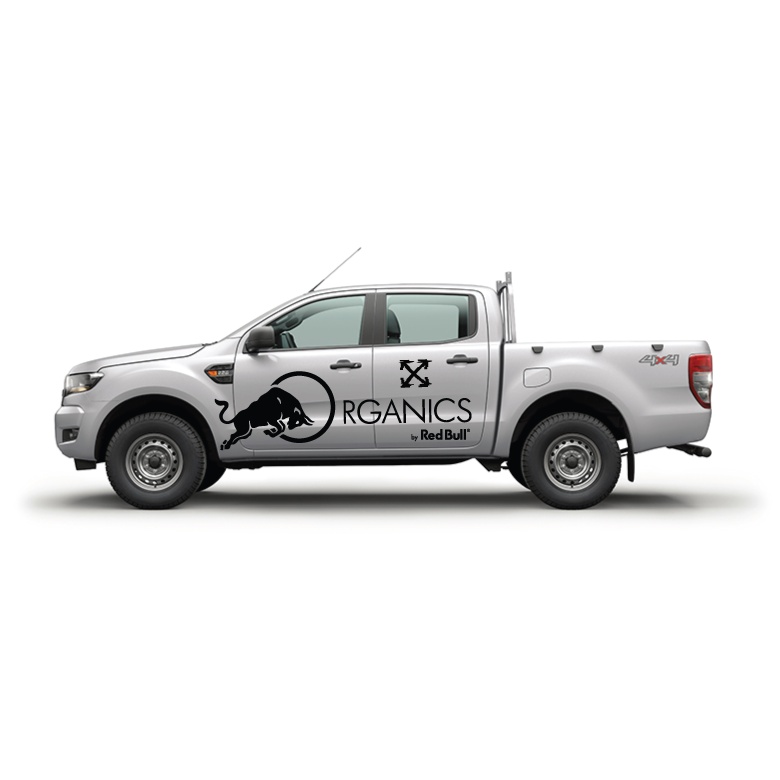 Tem xe ford ranger dán 2 bên sườn  - Decal ford ranger