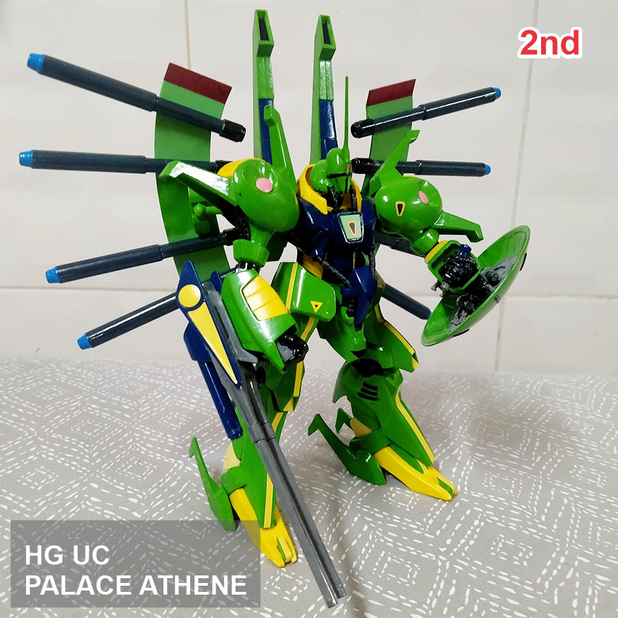 (Đã ráp, không box sách) Mô hình lắp ráp gundam Bandai HG UC Palace Athene