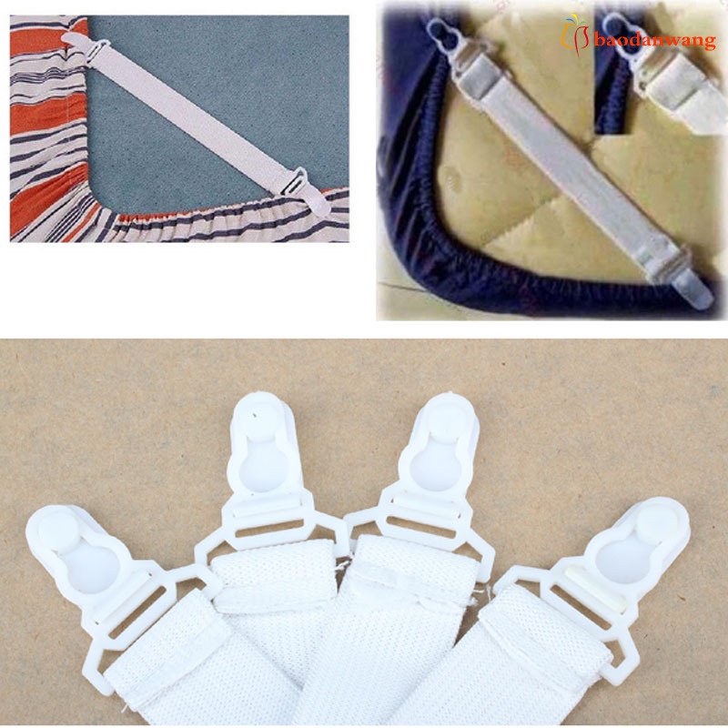 Set 4 dây đai kẹp cố định ga giường tiện lợi