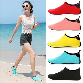 Giày đi biển unisex loại mỏng nhẹ bảo vệ chân khi đi trên sỏi cát