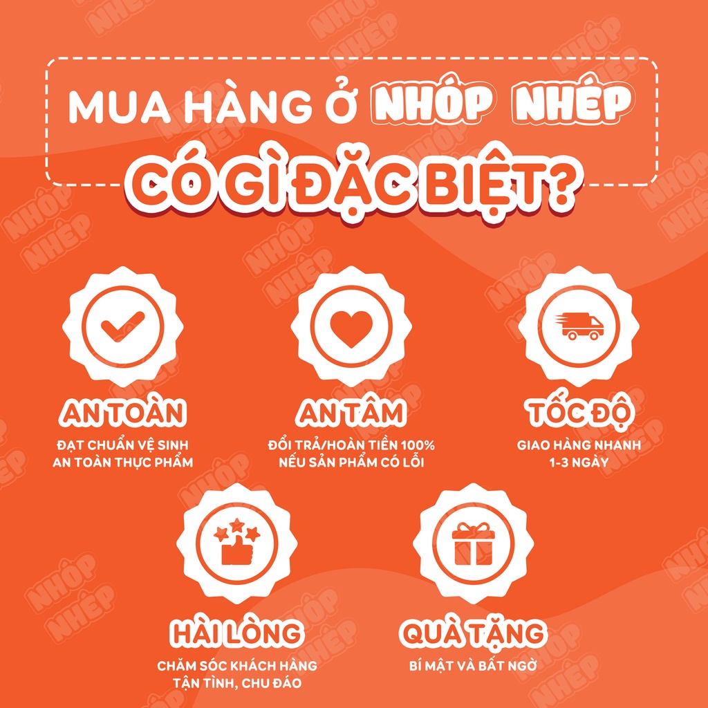 Khô heo cháy tỏi Nhóp Nhép hũ 300g đồ ăn vặt Hà Nội | BigBuy360 - bigbuy360.vn