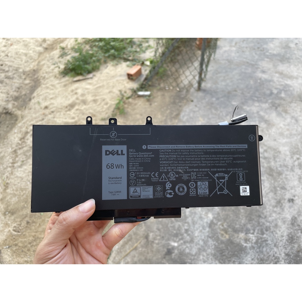 Pin original Dell Latitude 5495 5490 5491 5580 5480 5280 5290 5590 5591 Precision 3530 3520 93FTF GJKNX