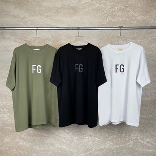 Áo thun tay lỡ ngắn tay chữ FG