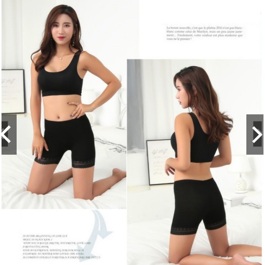 Quần Đùi Nữ💖FREE SHIP VÀO KHUNG GIỜ 0H,3H,6H,9H,12H,15H,18H,21H💖Quần Mặc Váy Pha Ren Siêu Mềm Siêu Co Giãn | BigBuy360 - bigbuy360.vn