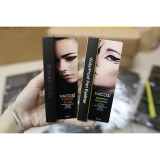 Bút kẻ mắt nước không trôi Vacosi Waterproof Pen Eyeliner