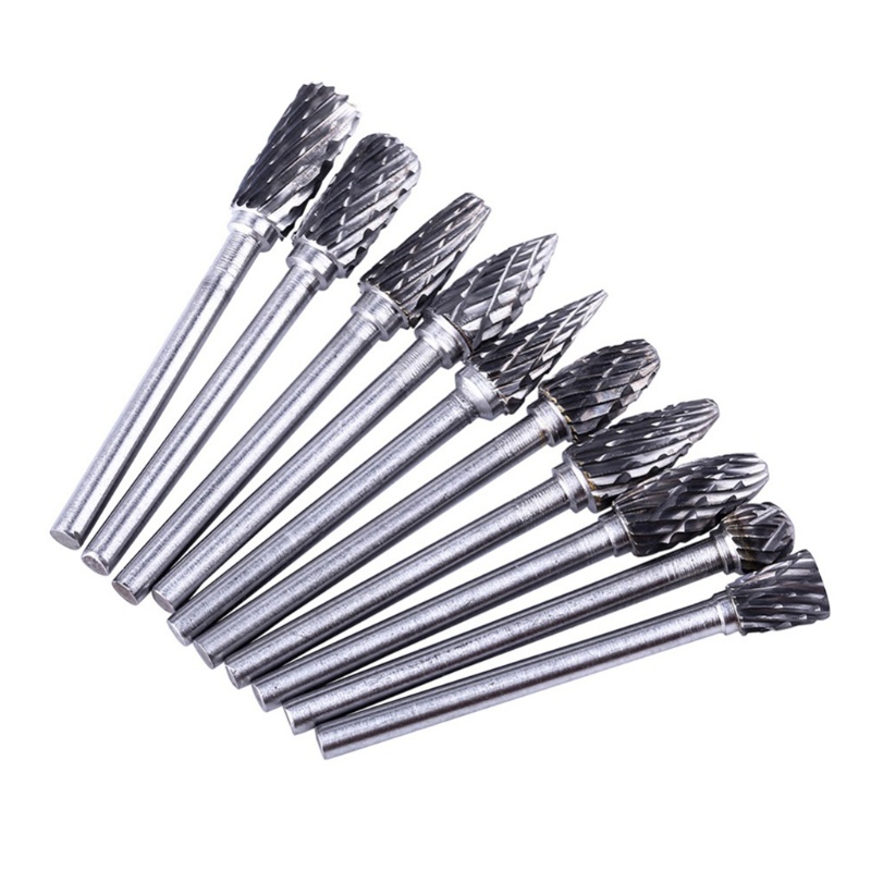 Set 10 Mũi Khoan Xi Măng / Cacbua 6mm Chuyên Dụng Cho Máy Mài Kim Loại