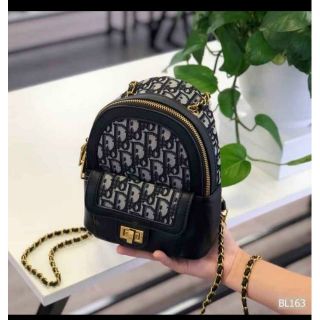 Balo dior khóa xoay