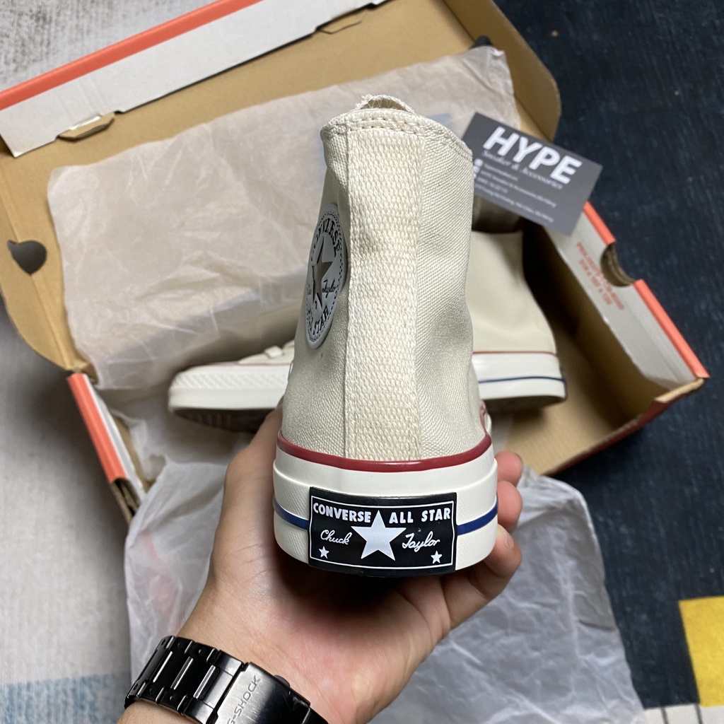 Giày Converse 1970s High White  - Hype Sneaker | Phiên bản 1:1 chuẩn