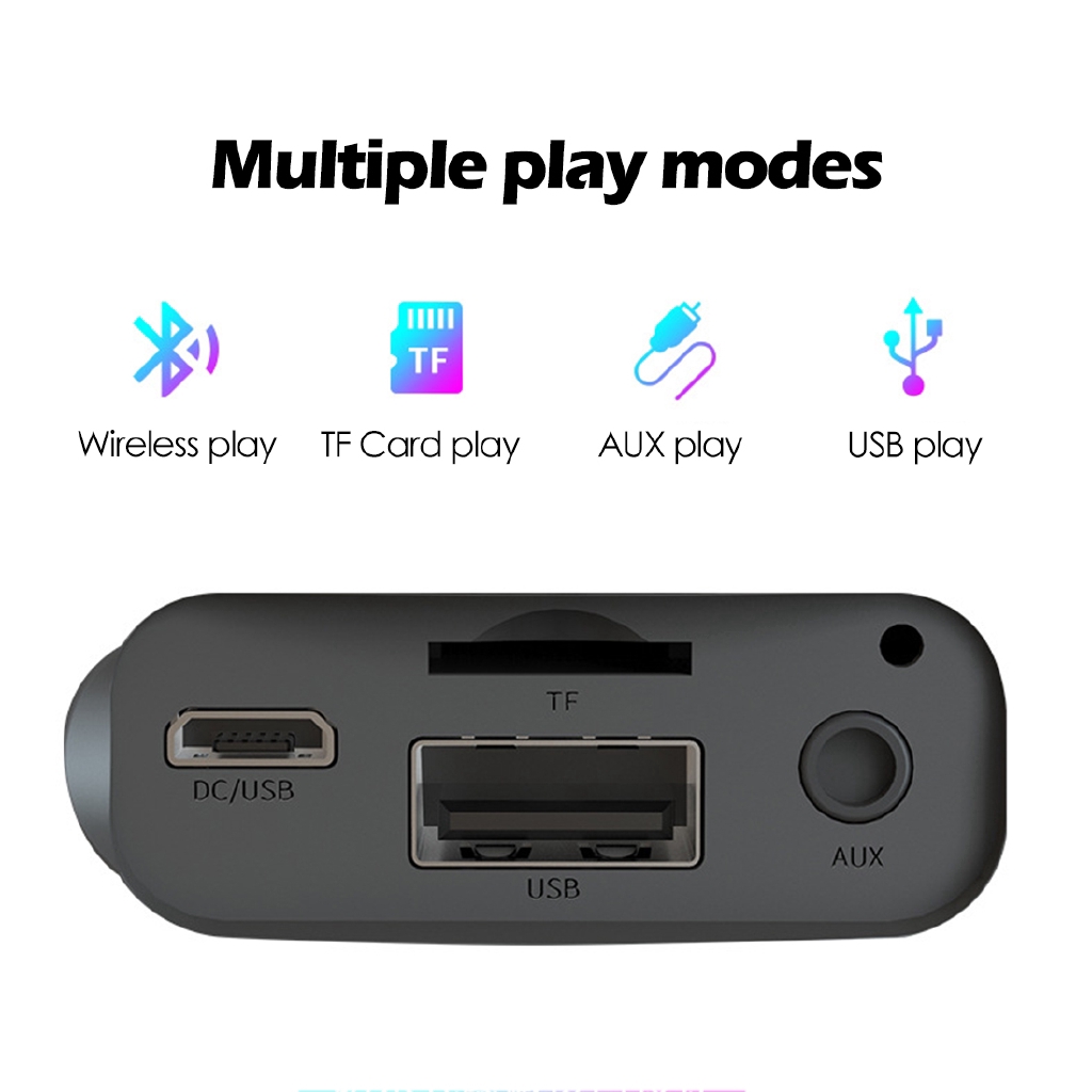 Loa Bluetooth Không Dây 3d 20w Hỗ Trợ Thẻ Nhớ Tf Sd Card / Aux / Usb