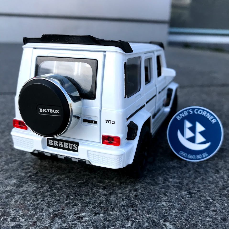 [BNB's Corner] Xe mô hình 1:32 Mercedes-Benz Brabus G700 hãng Double Horses