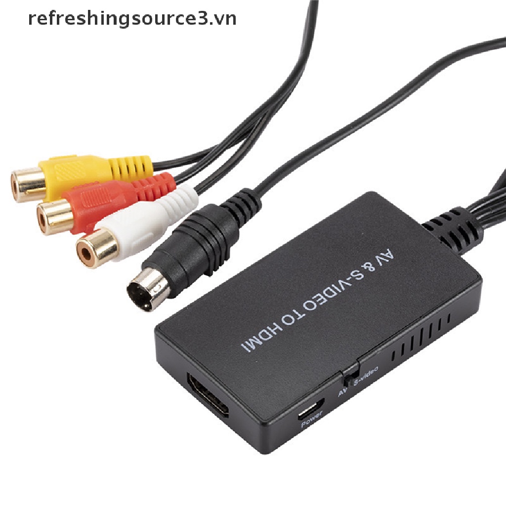 Đầu Chuyển Đổi Từ S-video Sang HDMI AV Sang HDMI 1080P