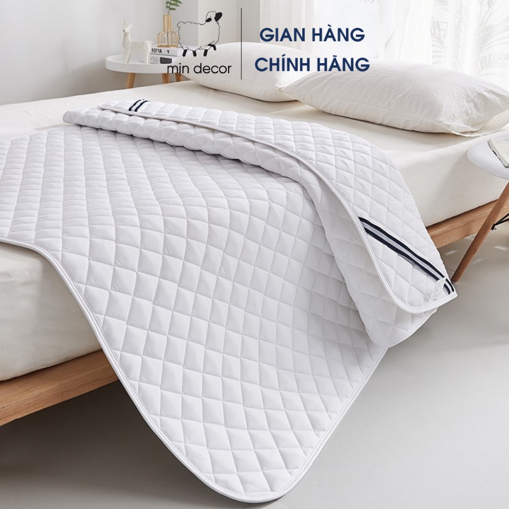 Tấm bảo vệ đệm cotton Mịn Decor cao cấp dày 0.7mm