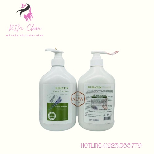 Cặp Dầu Gội Xả Keratin Hoa Oải Hương  Phục hồi Tóc Khô Xơ, Ngăn Rụng Tóc. Rin_chan Store