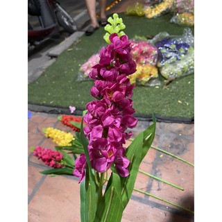 cành  hoa phi  yến  lụa  việt nam