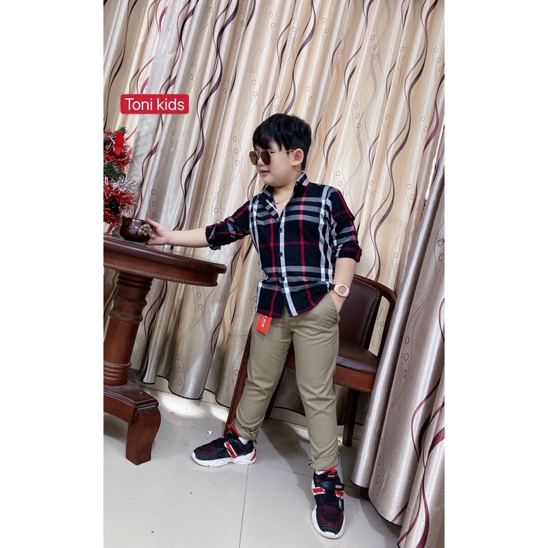 Quần Tây âu cho bé trai