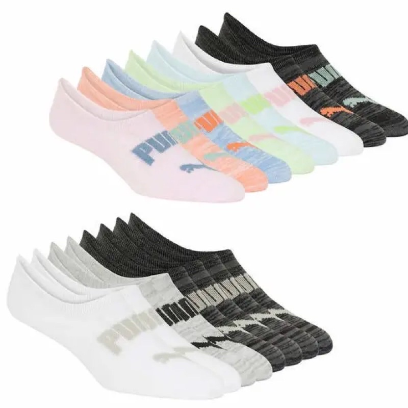SET 8 ĐÔI VỚ/TẤT PUMA NỮ CỔ THẤP