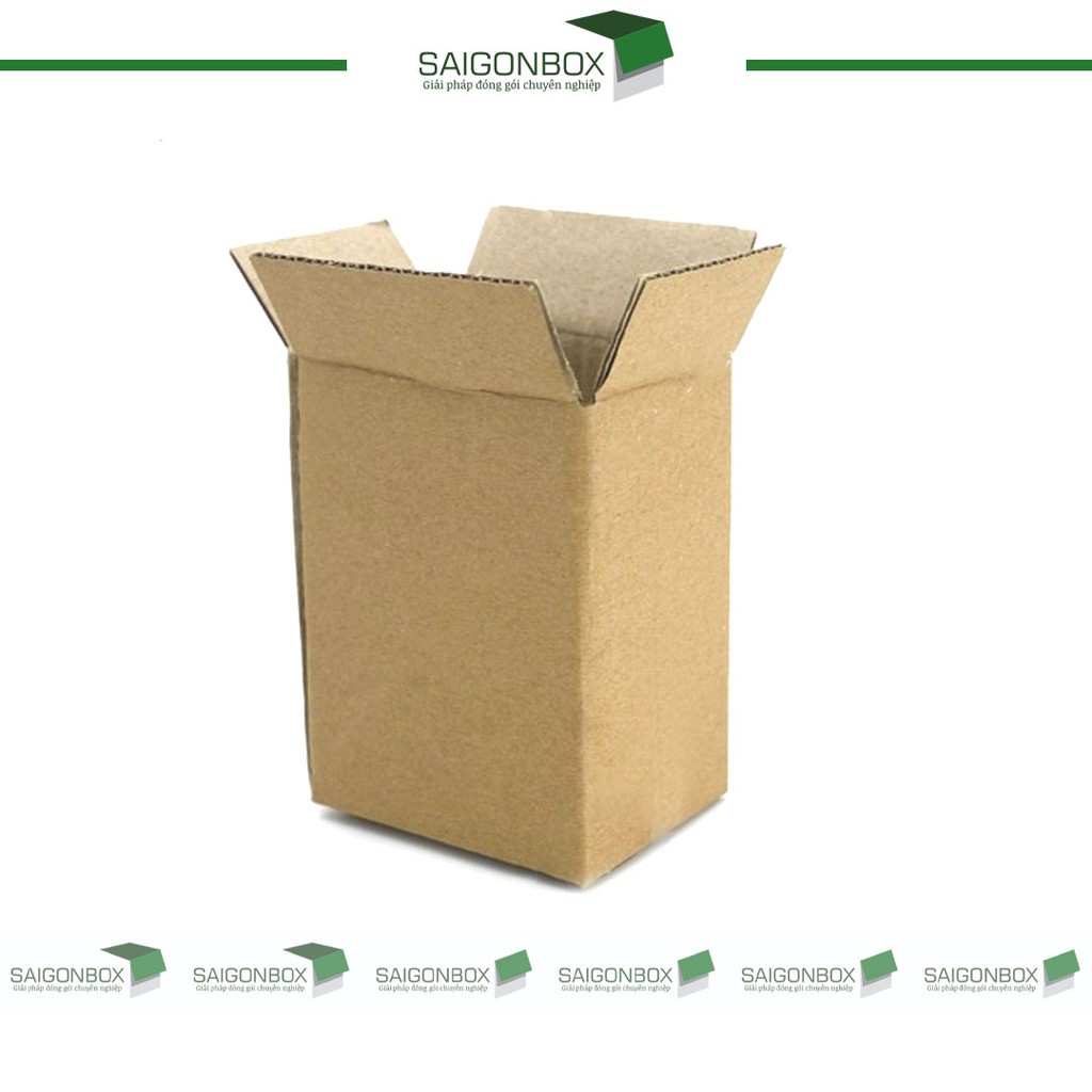 Combo 100 thùng hộp carton size 10x7x13 cm để đóng gói hàng hóa