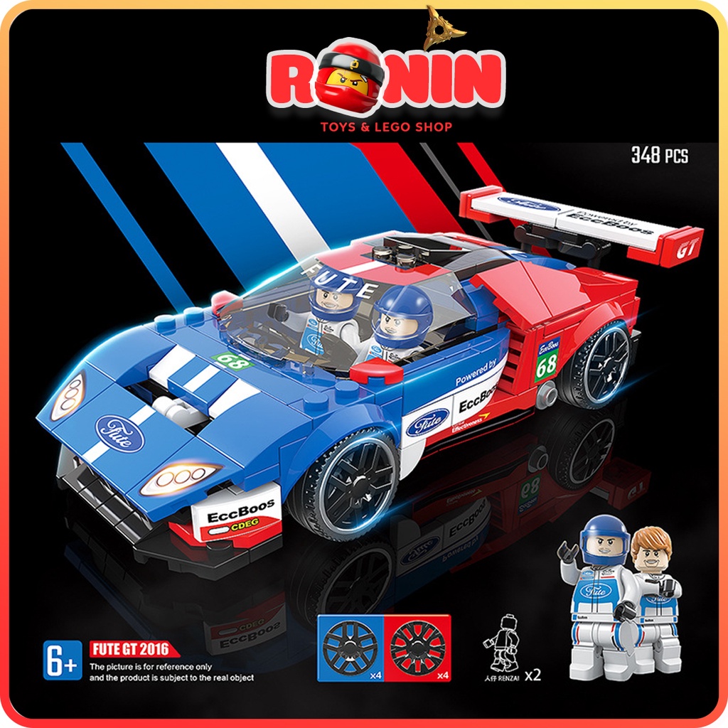 Bộ Đồ Chơi Lắp Ráp Siêu Xe Đua Thể Thao Racing Series