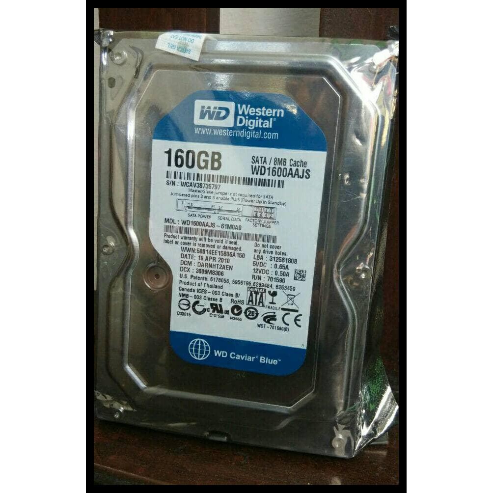 Ổ Cứng Wd Blue 160gb Mpd448