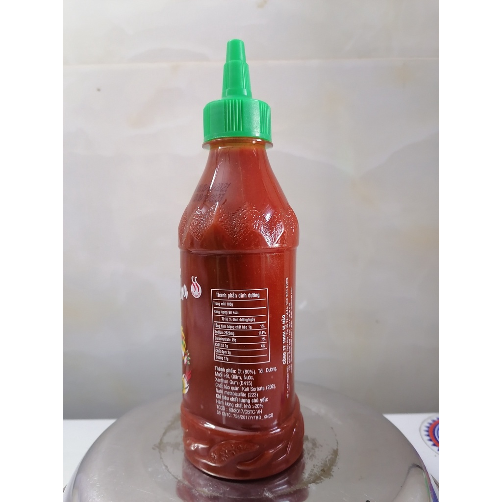 [Chai nhỏ 320g] TƯƠNG ỚT SRIRACHA [VN] VỊ HẢO Sriracha chilli sauce (bph-hk)