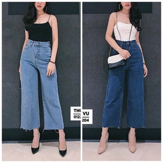 QUẦN JEANS CULOTTES LỬNG (ẢNH THẬT CUỐI)