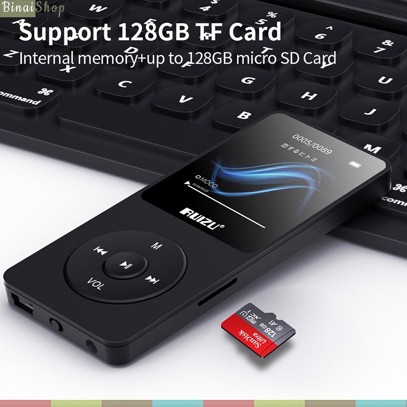 Máy nghe nhạc Lossless mp3 Ruizu X02 / X29 / X02B