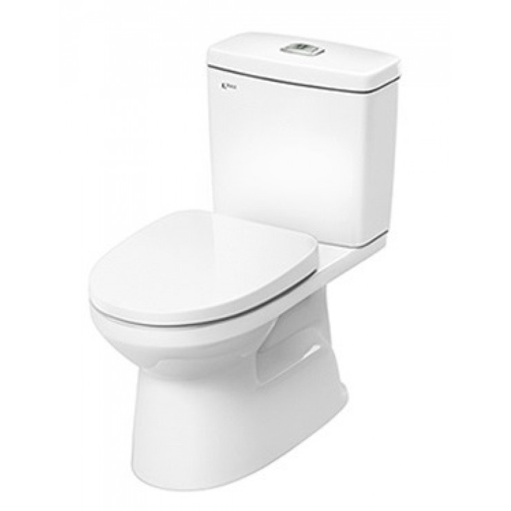 CHÍNH HÃNG  Bàn cầu hai khối nắp êm INAX C-504VAN - Vật liệu xây dựng BigH