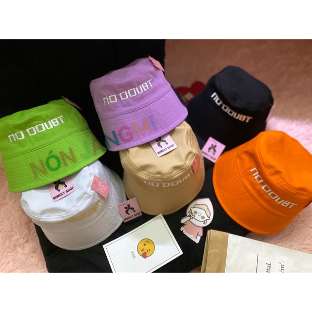 Nón Bucket 1 Mặt Cụp Vành NO OOUBT