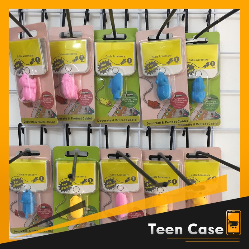 SALE SẬP SÀN - Thú bảo vệ đầu sạc siêu cute chất liệu silicon mềm