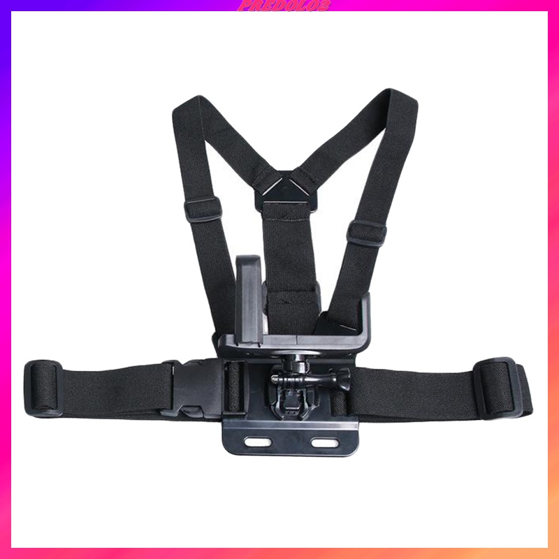 Cellphone Selfie Chest Mount Strap for Outdoor Hiking Video Live Camera DV
