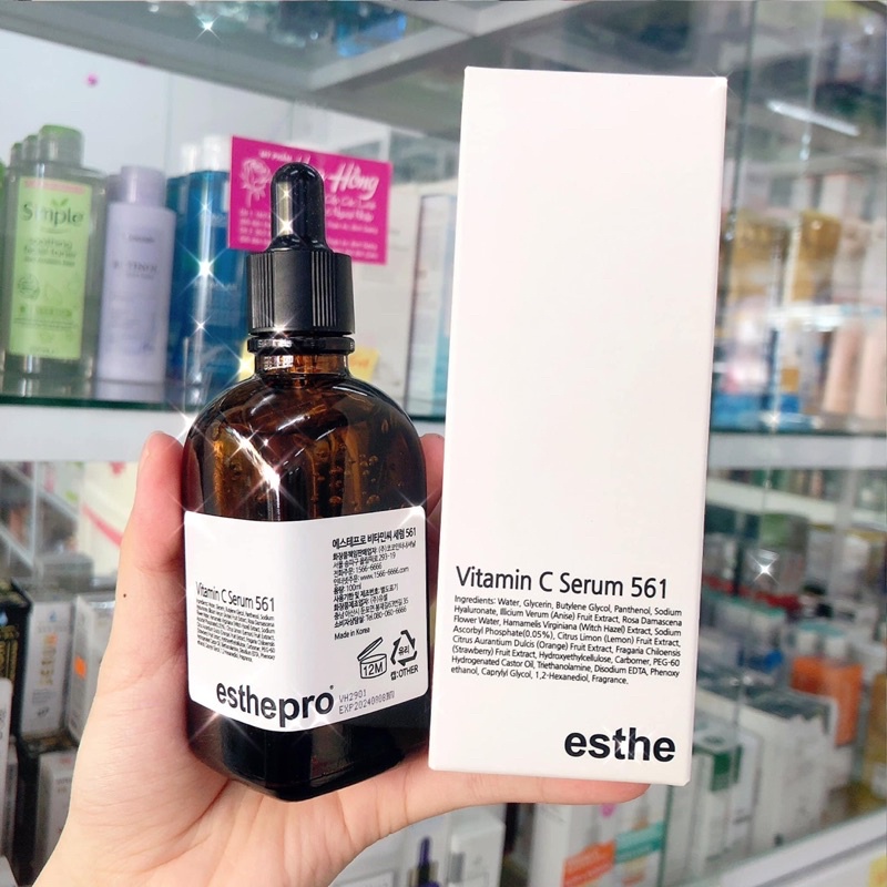 [Chính Hãng] Serum Esthe Vitamin C 561 Dưỡng Trắng Da