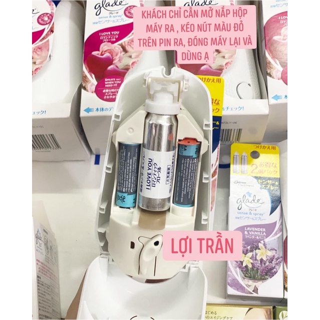 Máy xịt thơm phòng tự động Glade Nhật Bản