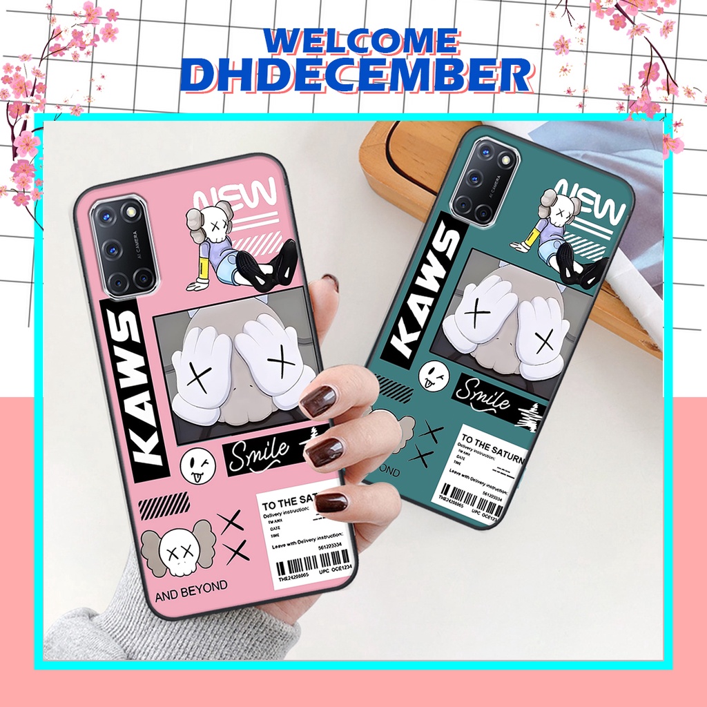 Ốp lưng Oppo A52 / A92 in hình gấu K@ws, gấu nâu, dor@emon RẺ- ĐẸP- BỀN