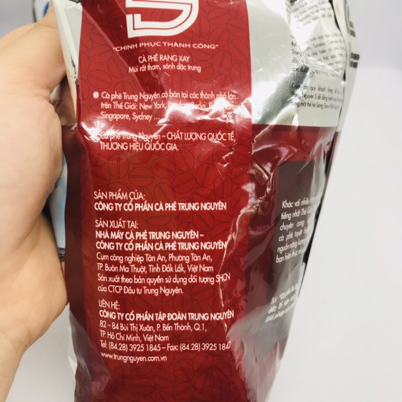 Cà Phê Chữ S Trung Nguyên Legend Rang Xay (Hộp 500gr)