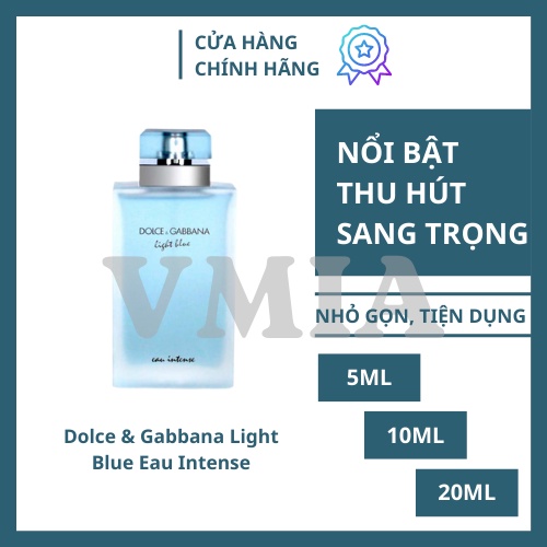  - ⱽᵐᶦᵃ - Nước Hoa Dolce & Gabbana Light Blue Eau Intense