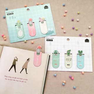 Bookmark nam châm xương rồng- - Room17vn