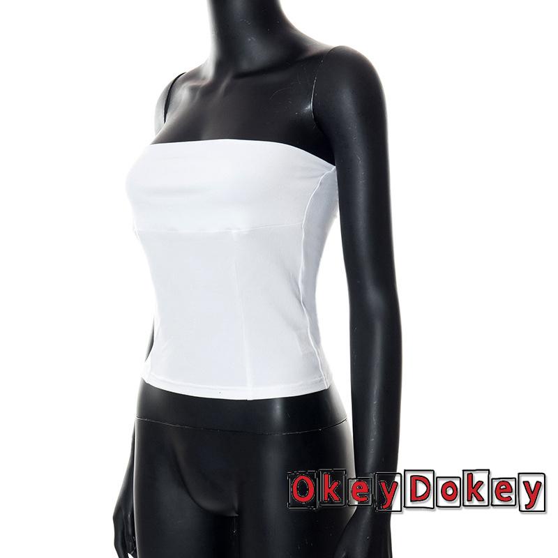 Áo Ống Không Tay Hở Lưng Phong Cách Cổ Điển Thời Trang Mùa Hè Cho Nữ Y2K