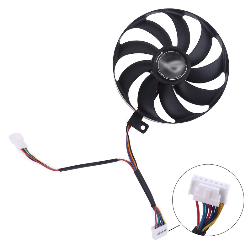 Quạt Làm Mát T129215Su 12v 0.5a 88mm Cho - Asus Rx5700 Rx5700 Xt Rtx2080Ti 8gb Rog Strix Ocs Cards Thẻ