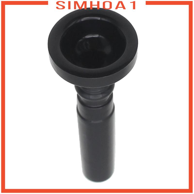 Miệng Kèn Trumpet Bằng Nhựa ABS Màu Trắng / Đen 7C Kích Thước Nhỏ Gọn Tiện Dụng