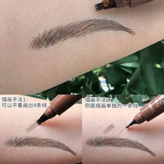 Chì kẻ mày phẩy sợi điêu khắc 4D