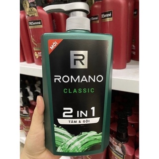Tắm & gội ROMANO CLASSIC 2 IN 1 650g