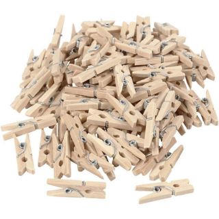 Set 50 kẹp gỗ mini treo ảnh