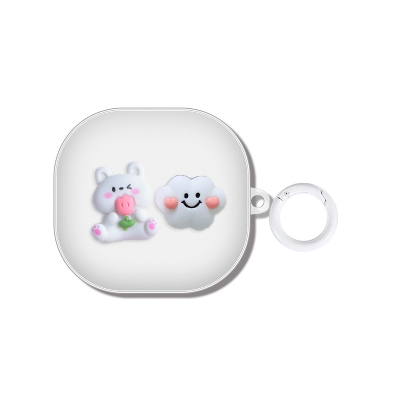 Vỏ Bảo Vệ Hộp Sạc Tai Nghe Anker Soundcore Liberty AIR 2 PRO / Life P3 Bằng Silicon Trong Suốt Họa Tiết Hoạt Hình Dễ Thương