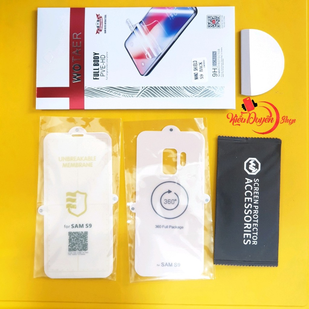 Bộ 2 miếng dán PPF cho Samsung Galaxy Note 9,Note 8,S10,S10e,S10 plus,S9 plus,S9,S8 plus,S8
